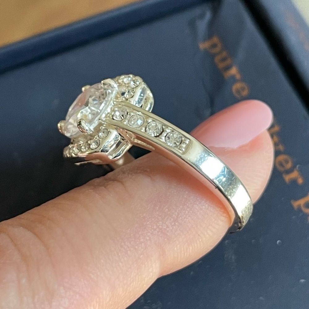 Silver Plated CZ Ring ✨💍 - Picture 2 of 6
